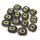 4 Pieces Pack' Size 20x7 mm Handmade Victorian Beads