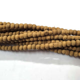 Sandal Wood Beads Natural Size about 3x4mm Sold By Per Line/Strands, About 110 Pcs in a Line