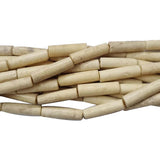 Natural Bone Beads Natural Size about 7x25mm Sold By Per Line/Strands, About 17 Pcs in a Line