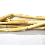 Natural Bone Beads Natural Size about 6x37mm Sold By Per Line/Strands, About 12 Pcs in a Line