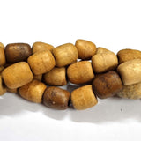 Wood Beads Natural Size about 13x16mm Sold By Per Line/Strands, About 28 Pcs in a Line