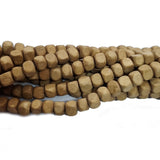3/Line/strings NATURAL Wood BEADS NATURAL SIZE ABOUT 7x6MM SOLD BY PER LINE/STRANDS, ABOUT 68 PCS IN A LINE