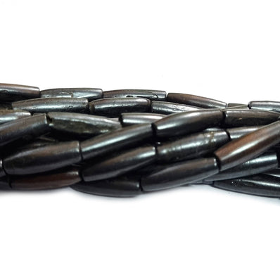 Antique NATURAL BONE BEADS NATURAL SIZE ABOUT 5X19 MM SOLD BY PER LINE/STRANDS, ABOUT 22 PCS IN A LINE