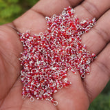 LOREAL CHARMS FOR JEWELRY MAKING SILVER POLISHED ADORNMENT PACK OF 500/PCS