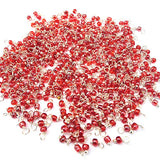 LOREAL CHARMS FOR JEWELRY MAKING SILVER POLISHED ADORNMENT PACK OF 500/PCS