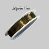 28 GAUGE, 0.3MM SIZE CRAFT WIRE PER ROLL/SPOOL MADE IN MADE IN KOREA IMPORTED HIGH QUALITY