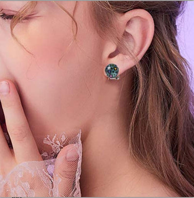 5 PAIR PACK CLIP-ON EARRING FINDINGS ,EARRING CLIPS WITH LOOP EARRING SETTING COMPONENTS FOR DIY NON PIERCED EARRING MAKING SUPPLIES