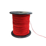Red cotton threads for Jewelry Making, thin size about 0.4mm, Sold Per Spool of 100 meters