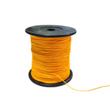 Golden Yellow cotton threads for Jewelry Making, thin size about 0.4mm, Sold Per Spool of 100 meters