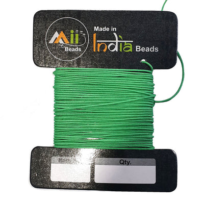1mm Green Cotton thread dori cords for jewelry making