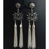 Oxidized Designer Earrings Sold by per pair Pack (Extra Long)