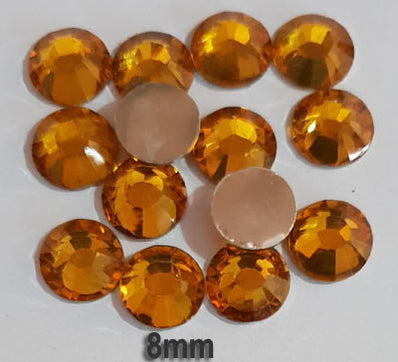 500 Pcs pack Round Acrylic stone for adornment Size mentioned on image