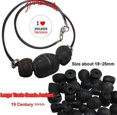 100 Pcs Mix  Assorted Shape Lot,20~28mm, 19th century Fashion Beads, Make Ethnic and aged Jewellery
