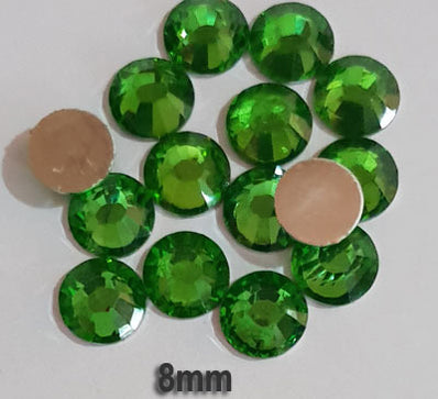 500 Pcs pack Round Acrylic stone for adornment Size mentioned on image