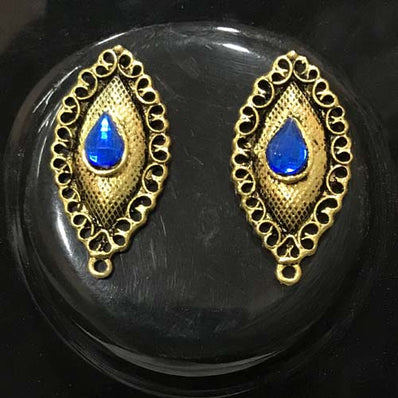 5 Pair Pack Ear Studs (Stone Studded)