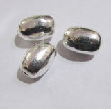 10 Pcs Pack, Approx Size 12X20mm,Aluminum Metal Beads, Antiqued, Light Weight for Tribal Jewellery