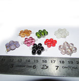 50Pcs/Pkg. handmade beaded charms, connect with jewelry !