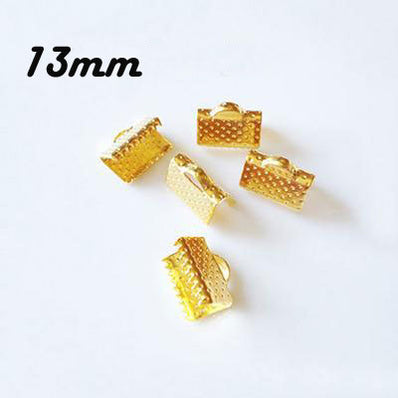 50Pcs crimp, Necklace end Tips