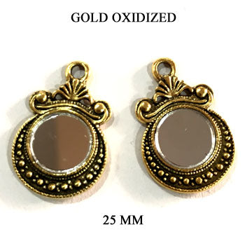 Mirror work Pendant Sold by per piece pack