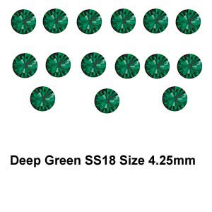 Chatons, Glass Rhinestone, Sold Per Pack of 144 Pcs, Size specified on product images