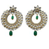 Traditional Marriage Party Bridal Earring Bold Large and Heavy Eye Catching