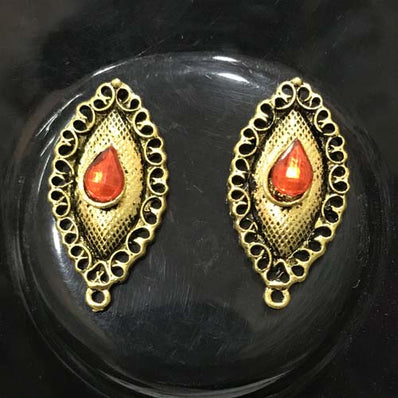 5 Pair Pack Ear Studs (Stone Studded)