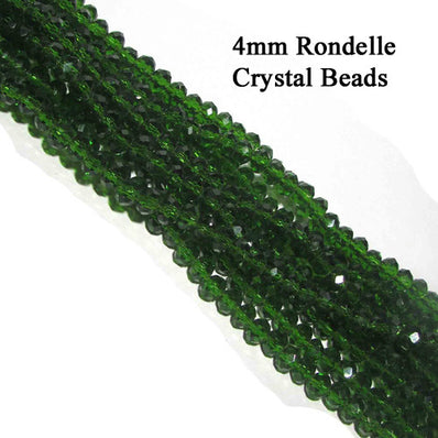 4x3mm Crystal Rondelle Beads, Crystal Glass Beads For Jewelry making Length of strand: 41 cm ( 16 inches ) About 135~140 Beads
