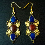 Size 58x18mm Per pair Pack Nepali Earrings,