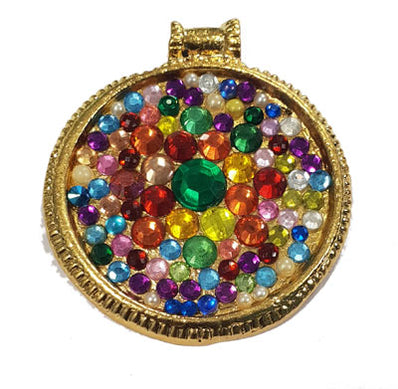 45-50mm Kashmiri Stoned Pendant Sold Per Pieces