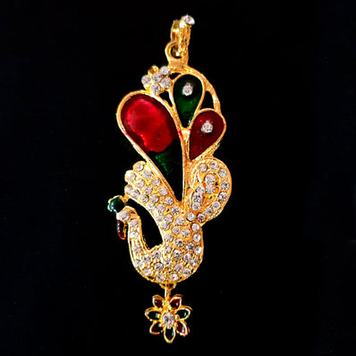 36x85 mm Stone Pendants high quality stone setting gold plated Sold by Per Piece