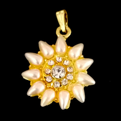 37X28 mm Stone Pendants high quality stone setting gold plated Sold by Per Piece