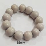 10 Pcs Pack Size about 18x8mm 14mm Round Resin Beads