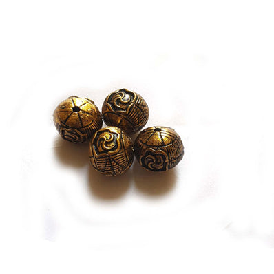 4 Pcs Pack  Filigree Handmade Beads