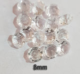 500 Pcs Pack, Point Back Resin Craft Gems Kundan Stone Used in Clothing, Jewelry adornment, Crafts  etc. Not adhesive Flat Back can use glue to finish your project