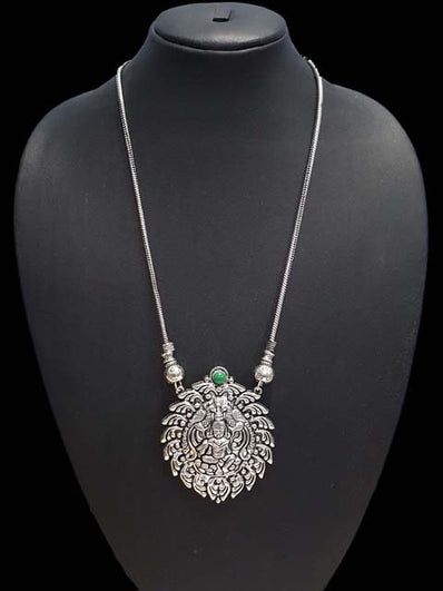 Oxidized Temple Necklace Sold By Per Piece