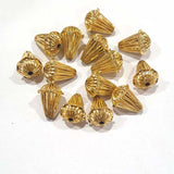 11x14mm Light Weight large size metal beads, Sold Per pack of 10 Pcs