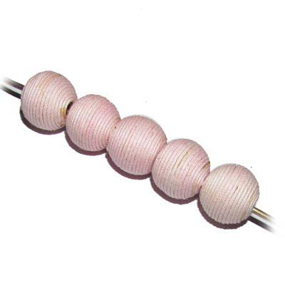 10 Pcs. Pack, Round Woven Bead/Size 16mm