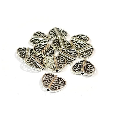 14x16 mm Jewelry making Oxidized Metal Beads, Sold by 20 pieces pack