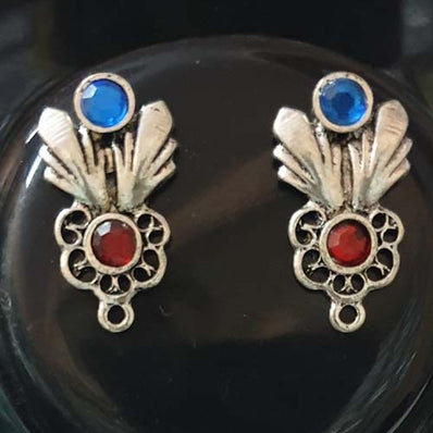 5 Pair Pack Ear Studs (Stone Studded)