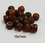 10 Pcs Pack Size about 18x8mm 10x7mm Resin Beads