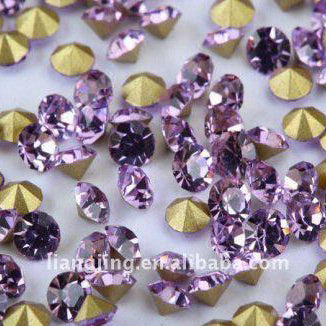 4.40mm, Flatback Chatons, Glass Rhinestone, Sold Per Pack of 144 Pcs, Size SS-18
