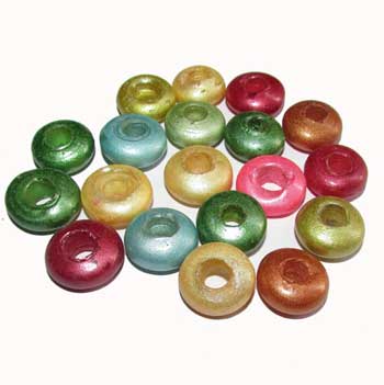 Read Details:- This is handmade LARGER SIZE irregular shapes,size,economy beads NO REFUND OR EXCHANGE, Approx 130 pcs in a Kilo, Pack., SOLD only 500 GRAM Pkg. Size about 18mm