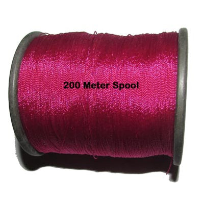 Very thin size white silk cords, perfect for making seed beads jewellery