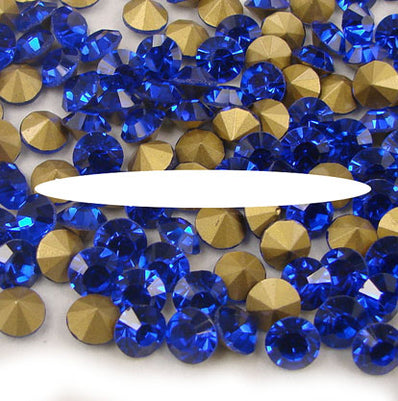 5mm, Flatback Chatons, Glass Rhinestone, Sold Per Pack of 144 Pcs, Size SS-21