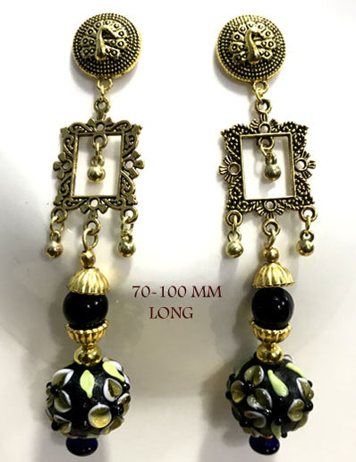 Hand Crafted Fashion Lamp work Earring sold by per pair pack
