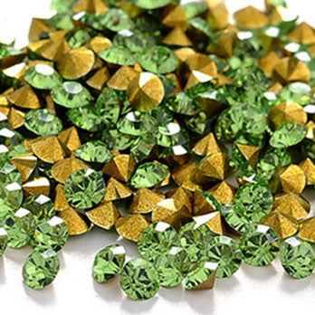 4.20mm, Flatback Chatons, Glass Rhinestone, Sold Per Pack of 144 Pcs, Size SS-17