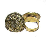 Fashion Metal Ring, Sold by Per Piece