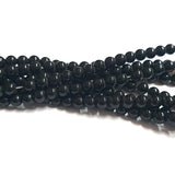 6 mm Size Agate Onyex Gemstone Beads for Jewellery Making Sold Per Line of about 15" Approx 60~65 Beads