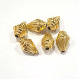 14x19mm Light Weight large size metal beads, Sold Per pack of 10 Pcs