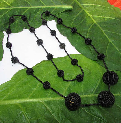 Beaded Ethnic Fashion Necklace, European Style